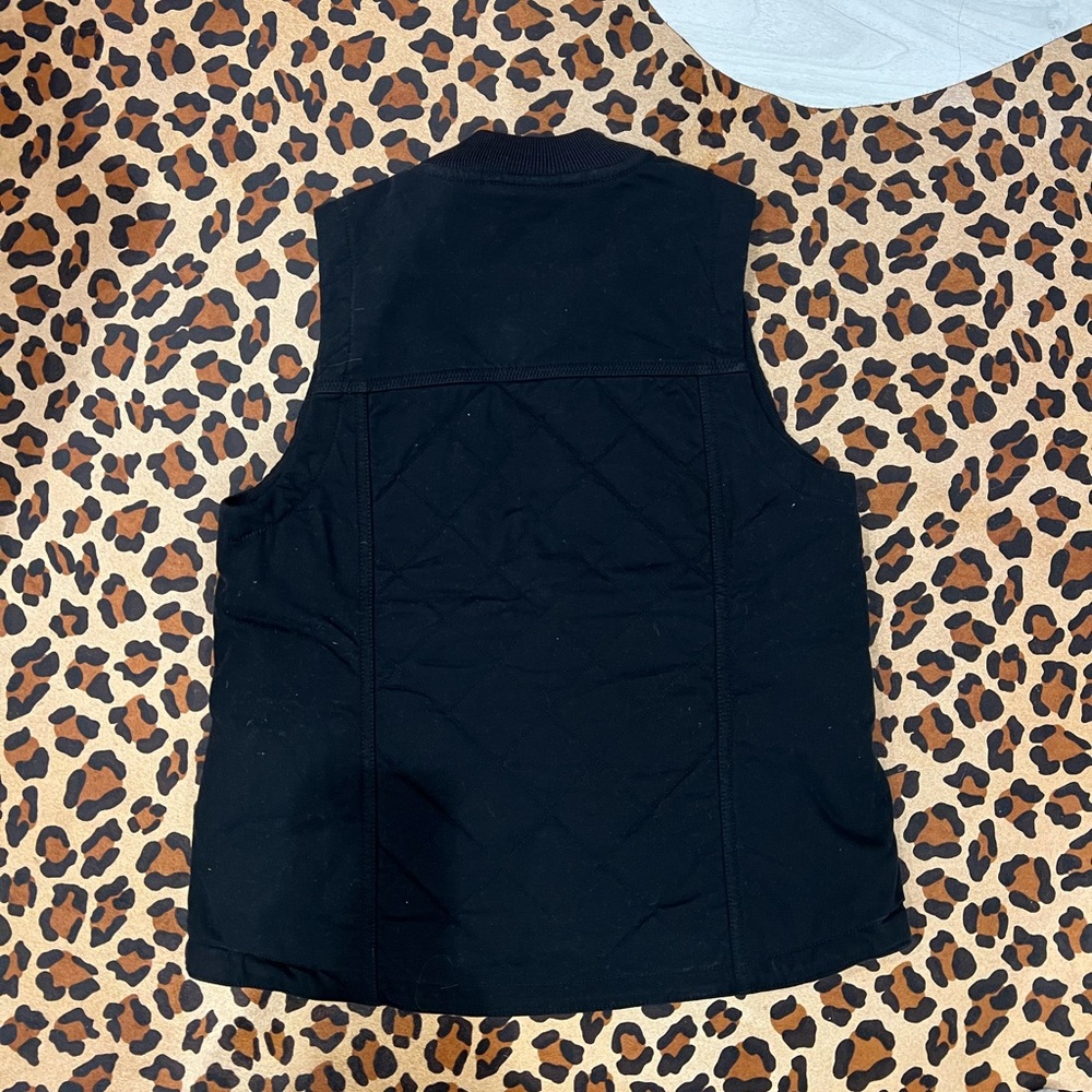 Carhartt Black Quilted Work Vest - Picture 4 of 4